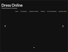 Tablet Screenshot of dressonline.info